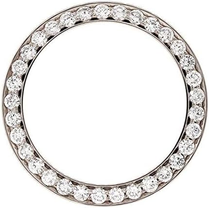 31752 36 mm 4.25 CT Custom Diamond Bezel for Rolex Datejust &amp; President Watch