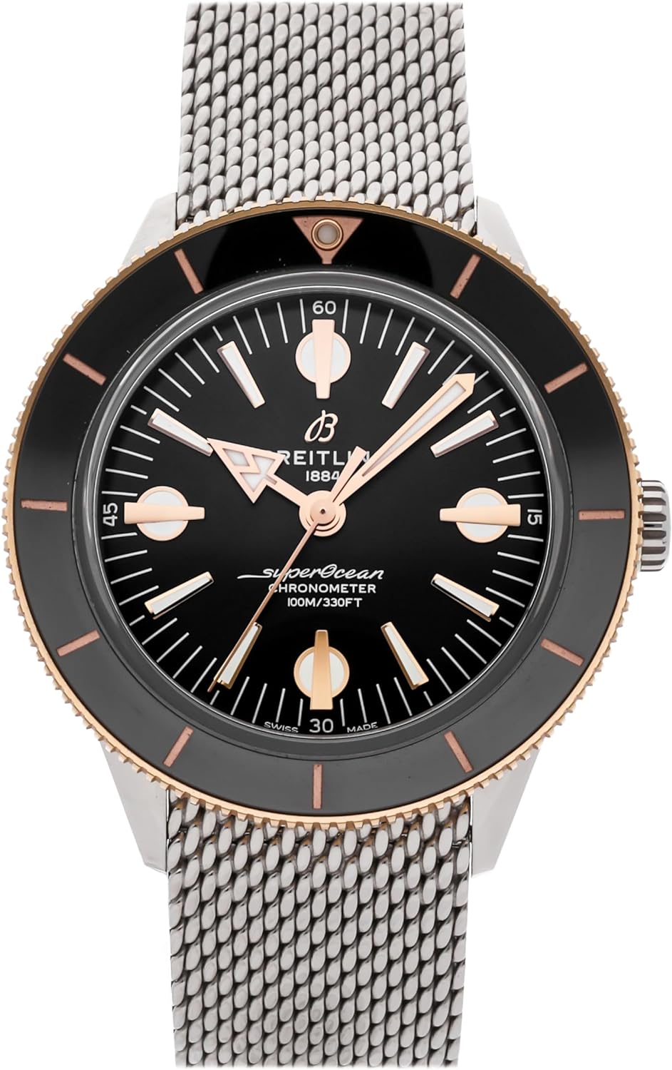 Breitling Superocean Heritage Automatic Black Dial Watch U10370121B1A1 (Pre-Owned)