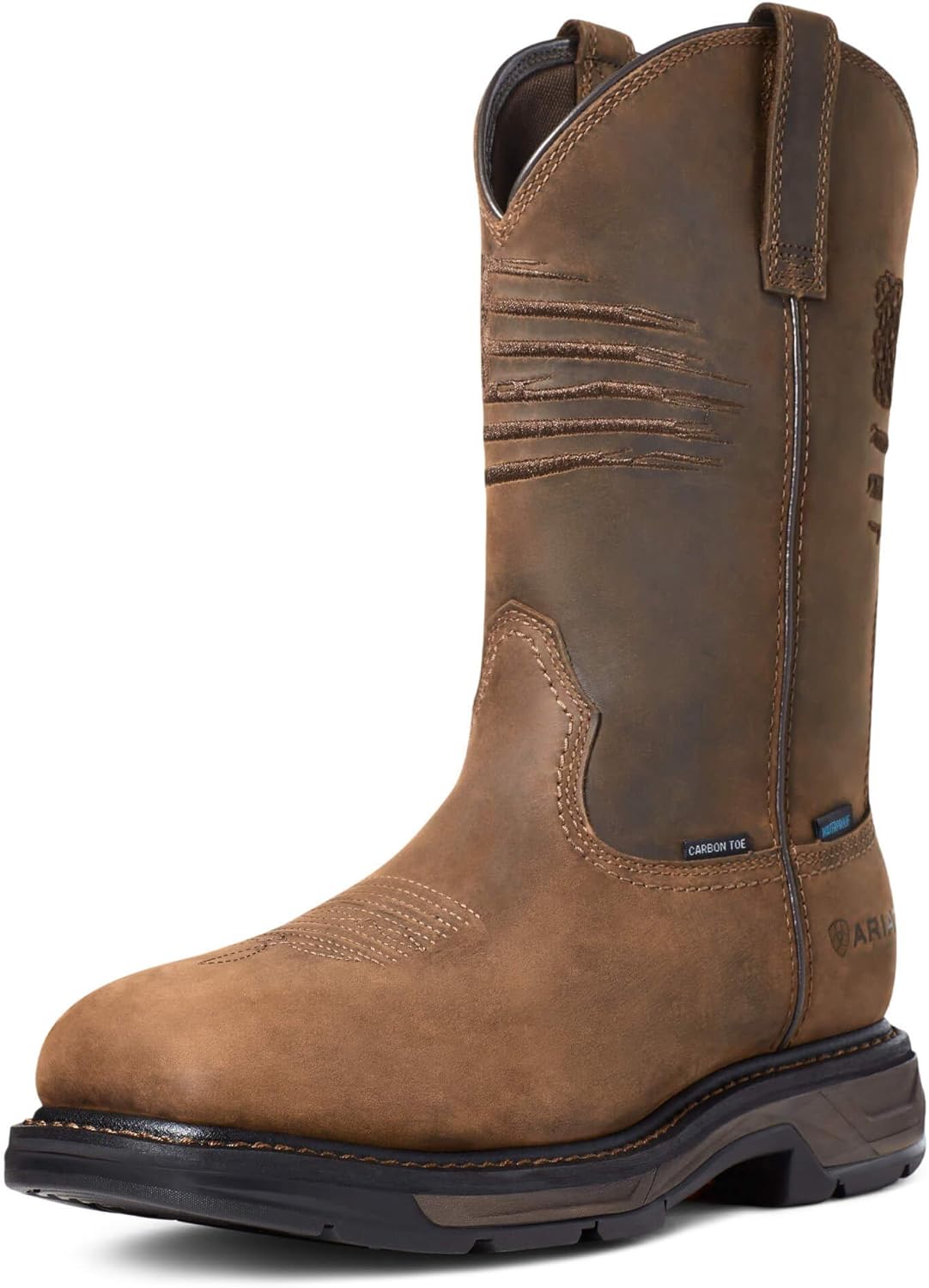 ARIAT Men's Workhog Xt Patriot Waterproof Work Boots Western
