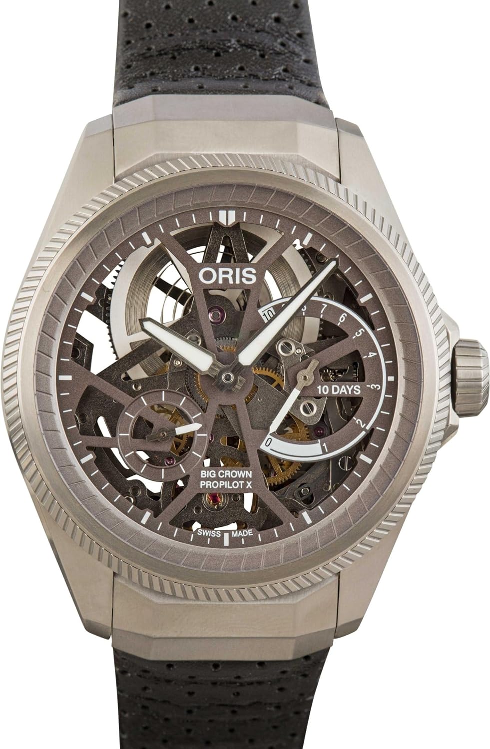 Oris ProPilot X Titanium Men's Watch - Model Number: 01 115 7759 7153-Set5 22 04TLC