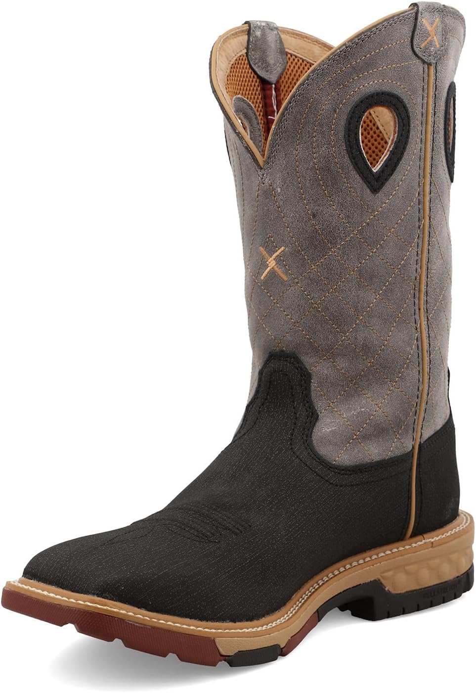 Twisted X Men's Cellstretch Western Boot Broad Square Toe - Mxb0002
