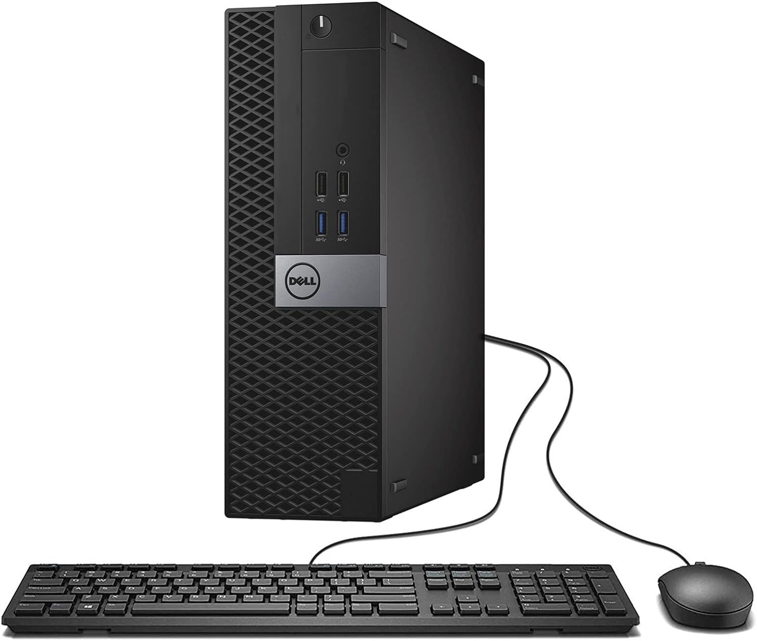 Dell Optiplex 7040 Business SFF Computer Small Tower PC (Intel Core i5-6500, 16GB Ram, 256GB SSD, DVD-RW, WiFi) Win 10 Pro (Renewed)