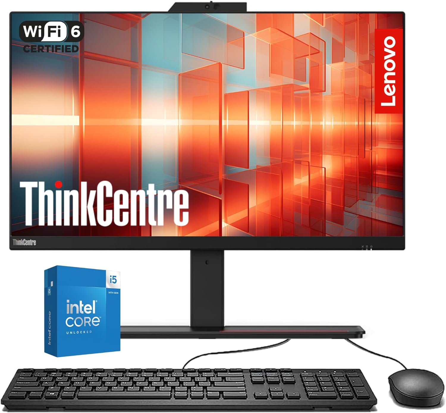 Lenovo ThinkCentre M90a | Business All in One Desktop | 23.8" FHD IPS Display | 16GB RAM | 1.5 TB Storage (512GB SSD with 1TB HDD) | Intel Core i5 Processor | FHD Webcome | Wi-Fi 6 | Win 11 Pro