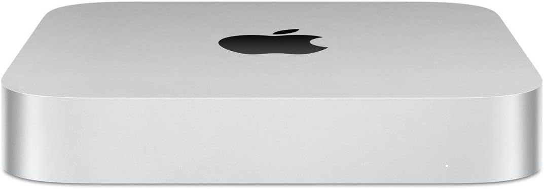 Apple Mac Mini Desktop Computer, M2 Chip with 8-Core CPU and 10-Core GPU, 16GB Memory, 512GB SSD, Early 2023