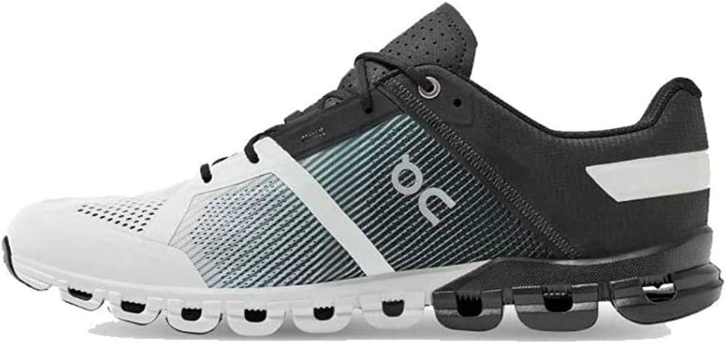 On Running Mens Cloudflow Mesh Black Asphalt Trainers