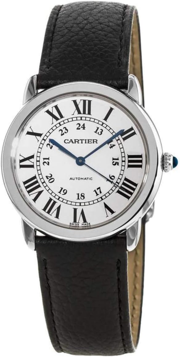 Cartier Ronde Solo Automatic Silver Opaline Dial Ladies Watch WSRN0021