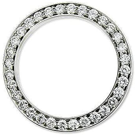 26495 34 mm 2.75 CT Mens Custom Diamond Bezel for Rolex Date All Watch Model