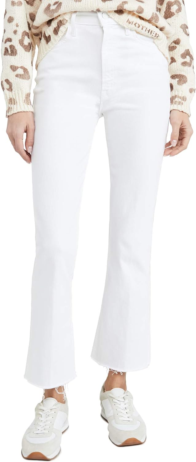 MOTHER Women's The Hustler Ankle Fray Jeans