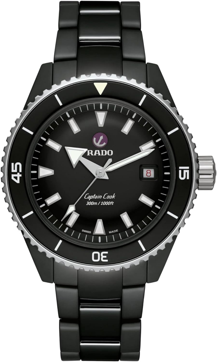 Rado Men's Captain Cook Automatic Watch, Grey