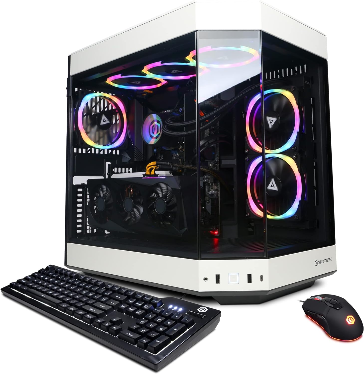 CyberPowerPC Gamer Xtreme VR Gaming PC, Intel Core i9-13900KF 3.0GHz, GeForce RTX 4070 12GB, 16GB DDR5, 1TB NVMe SSD, Wi-Fi Ready &amp; Windows 11 Home (GXiVR8080A36)