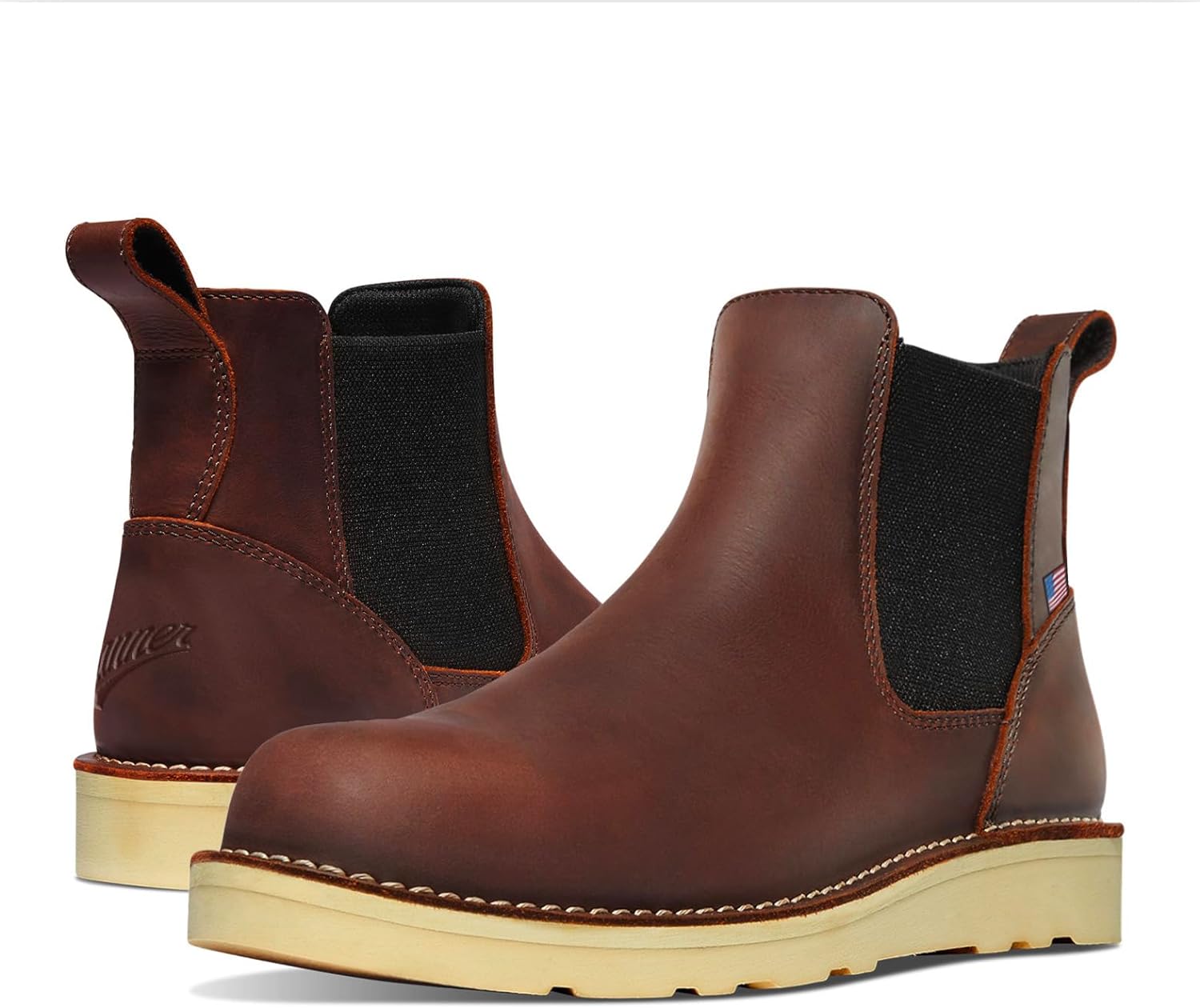 Danner Men's Bull Run Chelsea 6" Steel Toe Work Boot