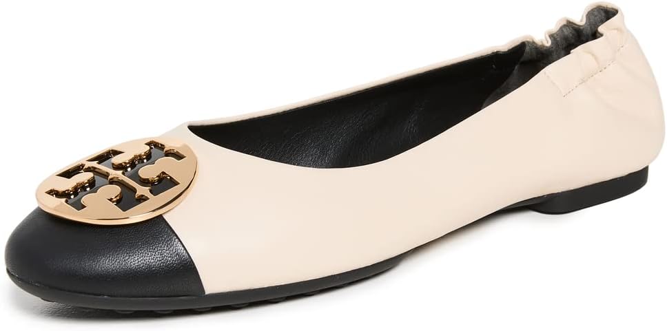 Tory Burch Women's Claire Cap Toe Ballet Flats