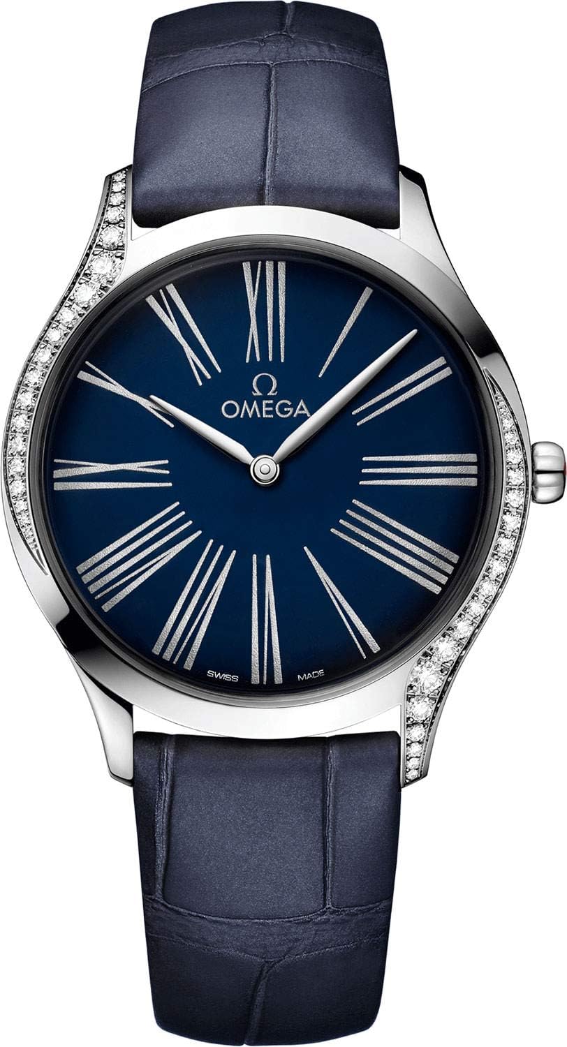 Omega De Ville Blue Dial Ladies Watch 428.18.36.60.03.001