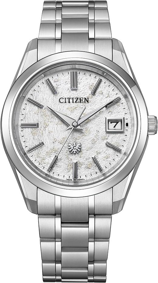 Citizen Watch The AQ4100-65W [The High Precision photovoltaic eco-Drive Annual Difference ±5 Seconds Platinum foil Sand Grain Sown Japanese Paper dial Limited Model]