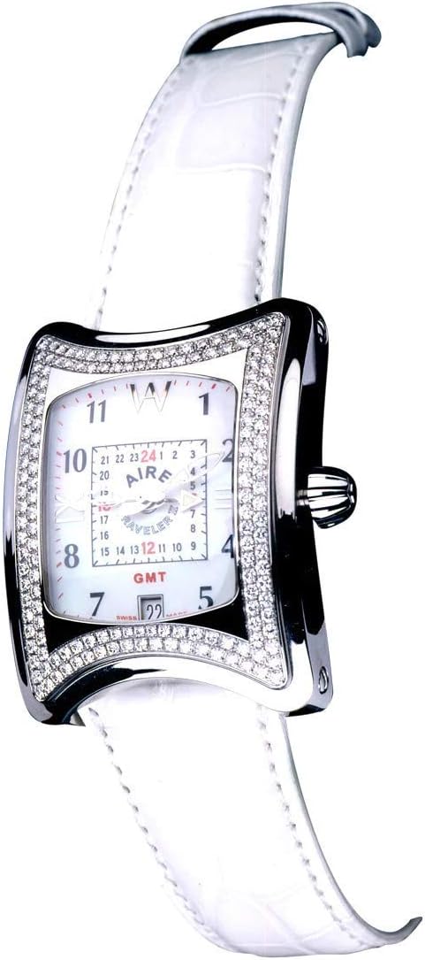 Aire Traveler II GMT Made Watch Automatic Unique Diamond Watch