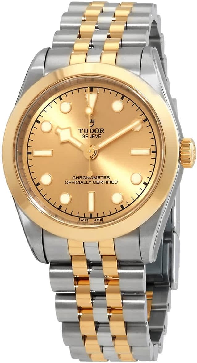 Tudor Black Bay 31mm S&amp;G Champagne Dial Ladies Watch M79603-0005