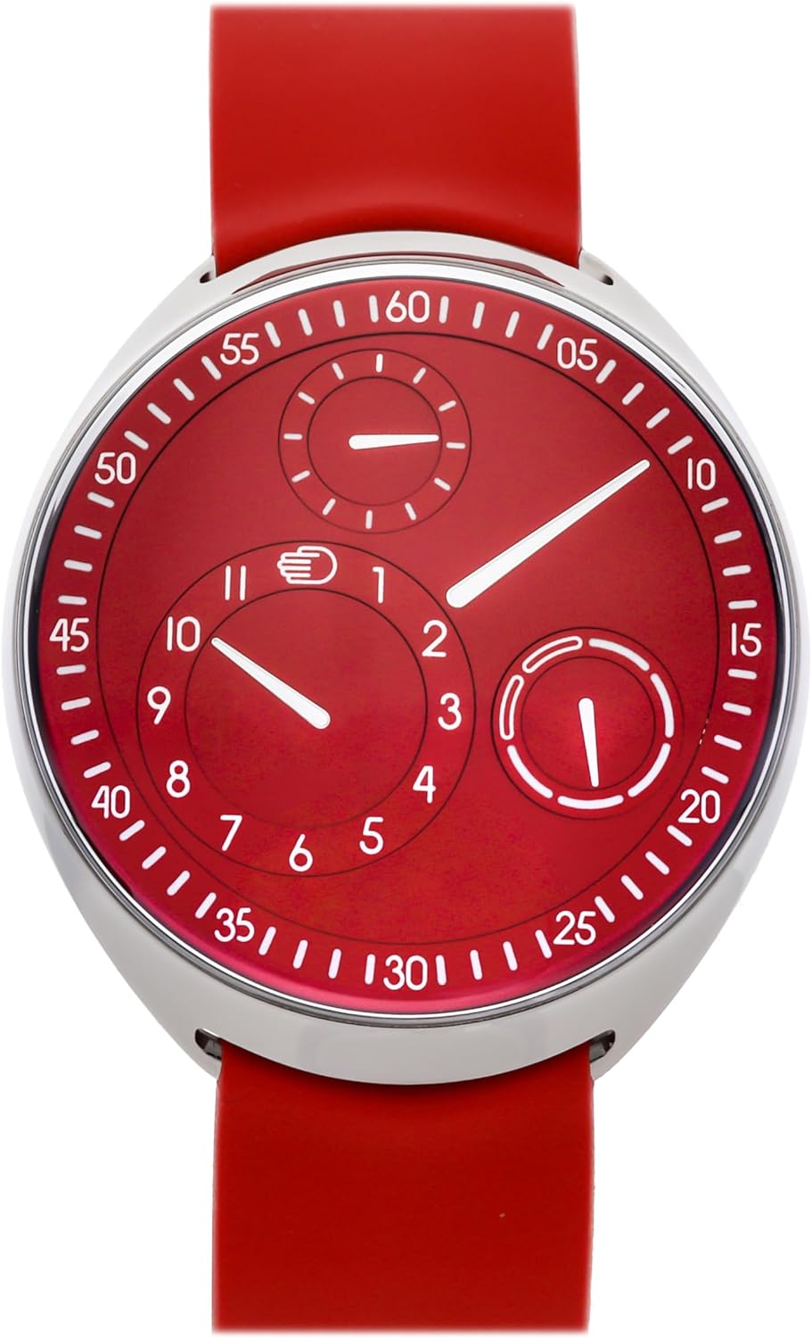 Type 1 Slim Automatic Red Dial Watch Type 1SR (Pre-Owned)