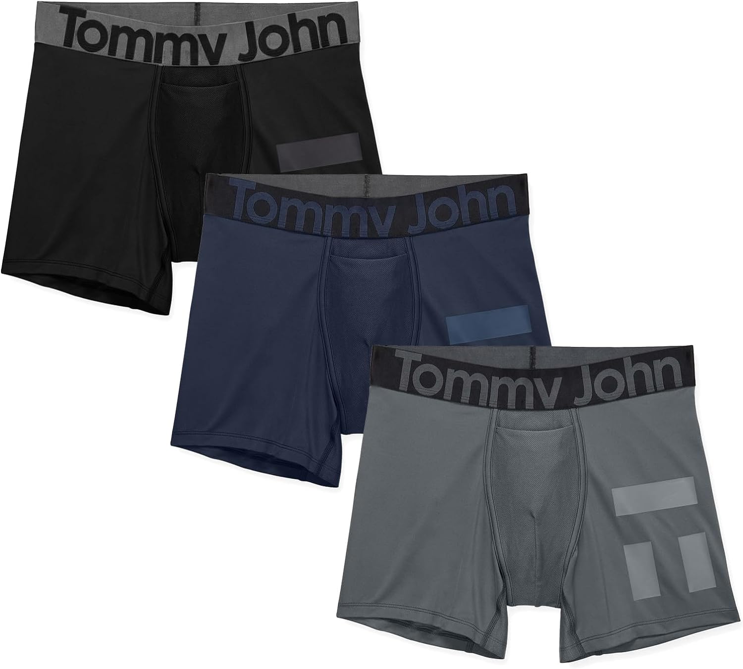 Tommy John Men’s Underwear – 360 Sport Trunk with Contour Pouch - Short 4" Inseam – Moisture Wicking Underwear