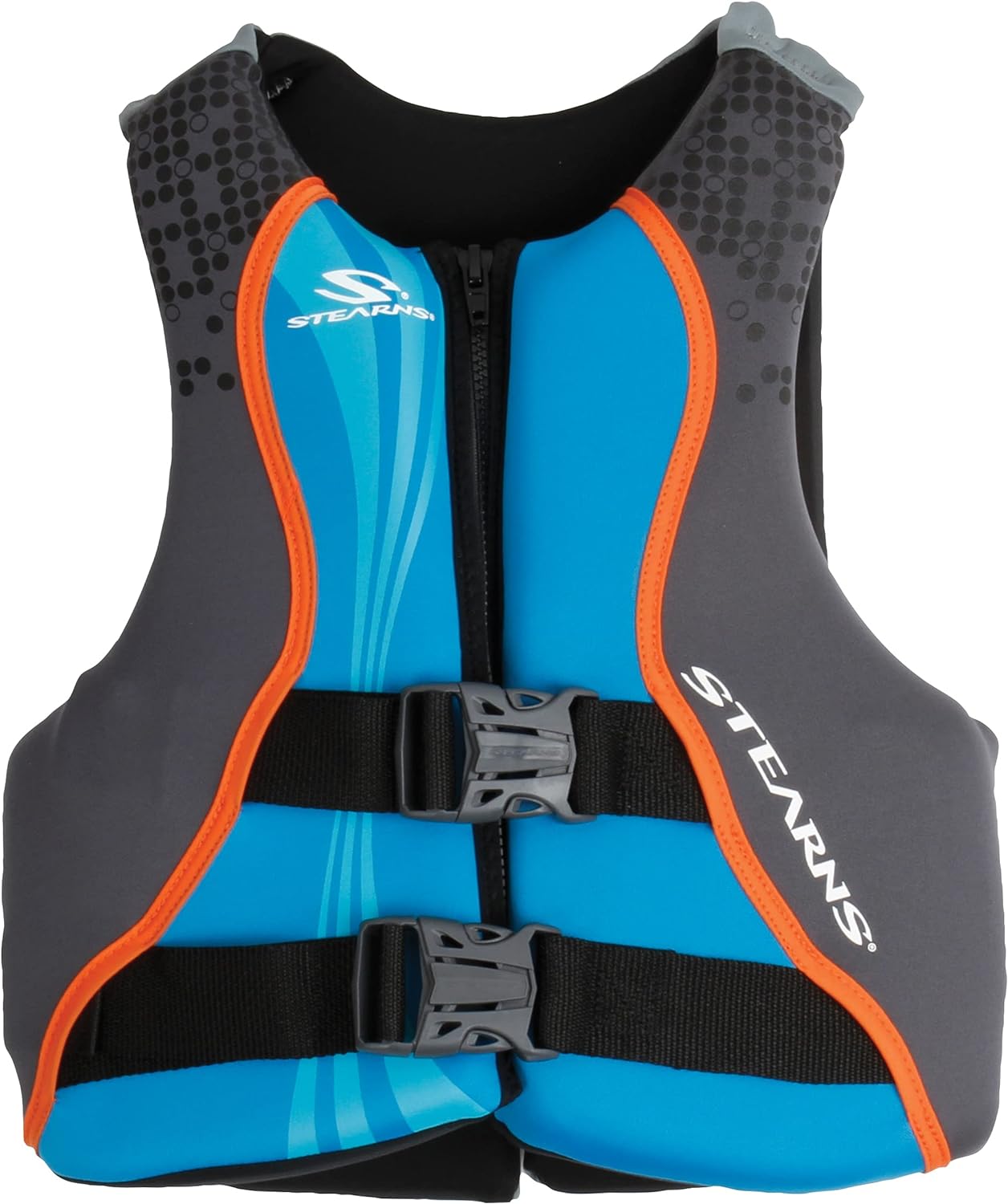 Stearns Kids Hydroprene Life Vest, USCG Approved Type III Life Vest for Kids Weighing 50-90lbs, Great for Pool, Beach, Boat, &amp; More