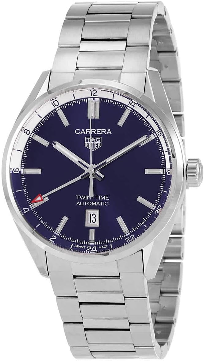TAG Heuer Carrera Twin-Time Automatic Watch - Diameter 41 mm WBN201A.BA0640