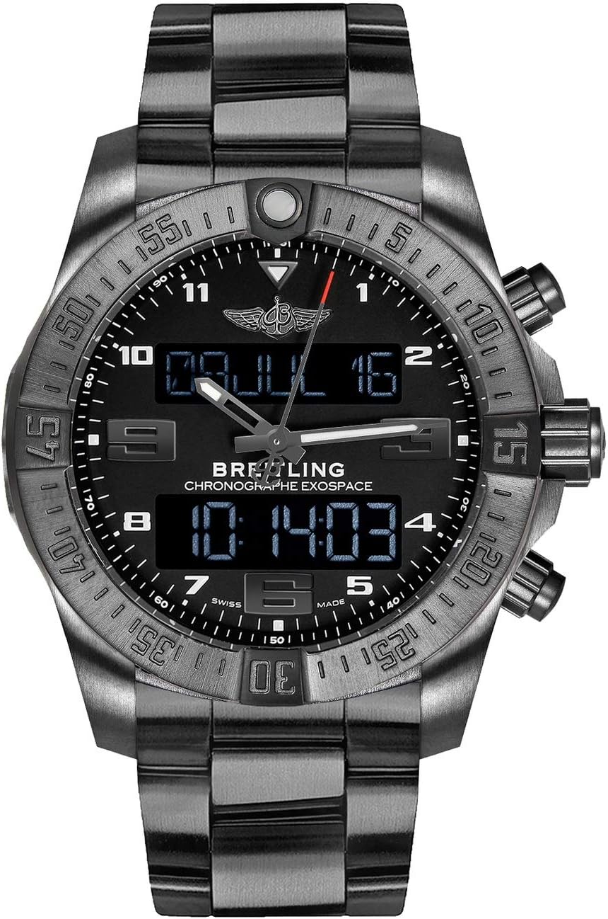 Breitling Exospace B55 Black Titanium Men's Watch VB5510H1/BE45-181V