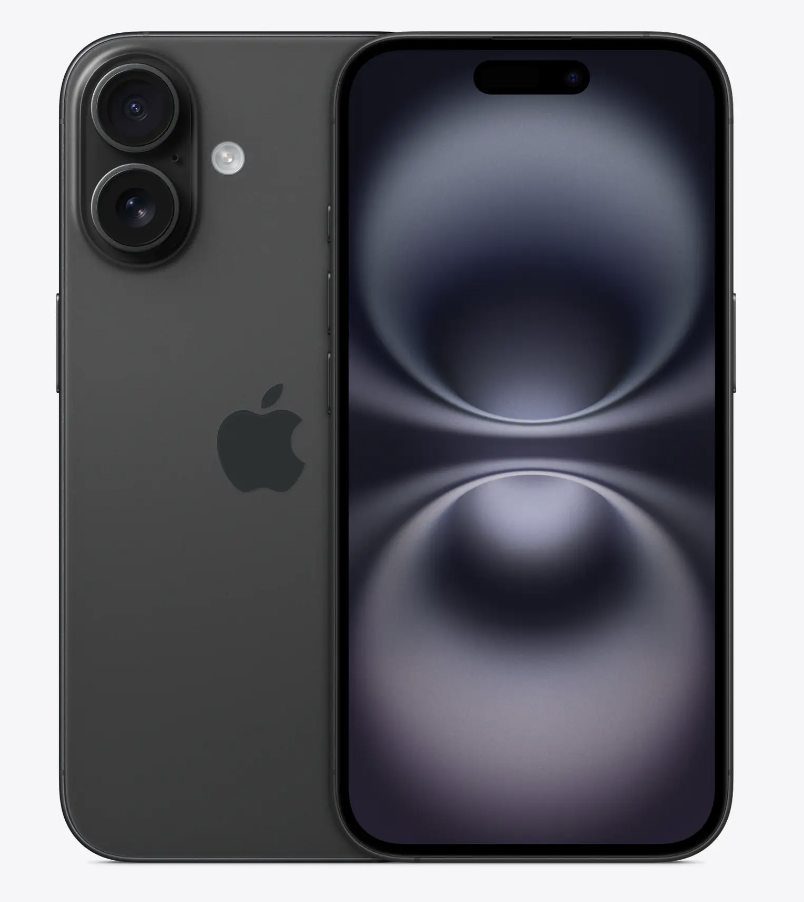 Apple iPhone 16, 128GB, Space Black Titanium - AT&T (Renewed Premium)