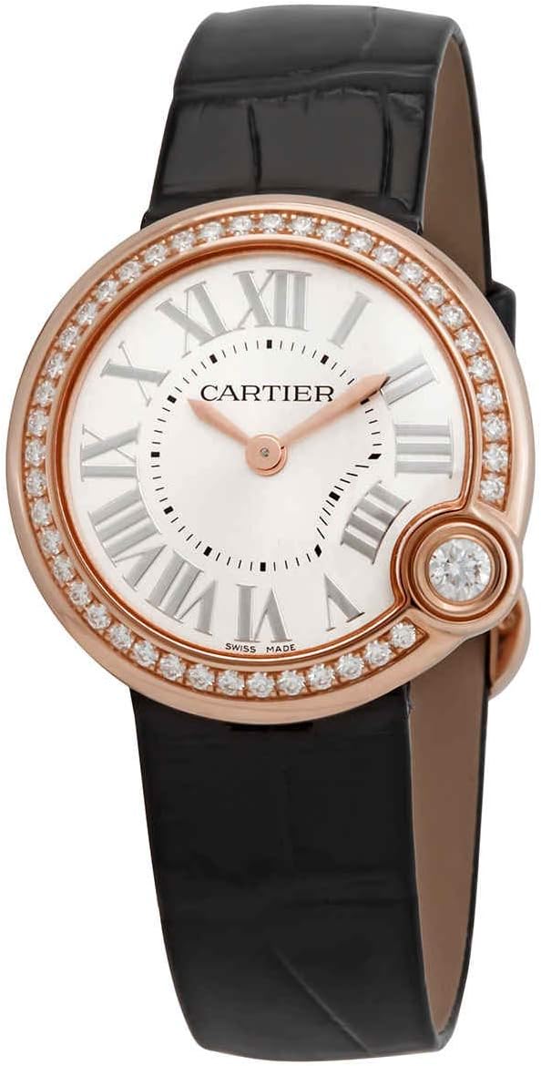 CARTIER Ballon Blanc de 18kt Pink Gold Diamonds Ladies Watch WJBL0005