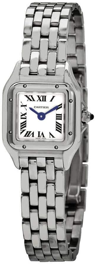 Cartier Panthere Mini Silver Dial Ladies Watch WSPN0019