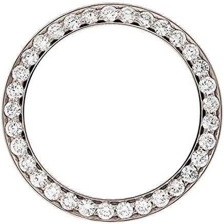 24657 36 mm 5.25 CT Custom Diamond Watch Bezel for Rolex Datejust