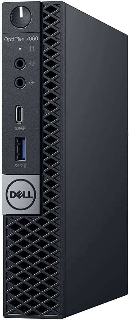 Dell Optiplex 7060 Micro MFF Desktop PC Intel i7-8700T 6-Cores 2.40GHz 32GB DDR4 New 1TB M.2 NVMe SSD WiFi BT HDMI New KB &amp; Mouse Windows 10 Pro (Renewed)