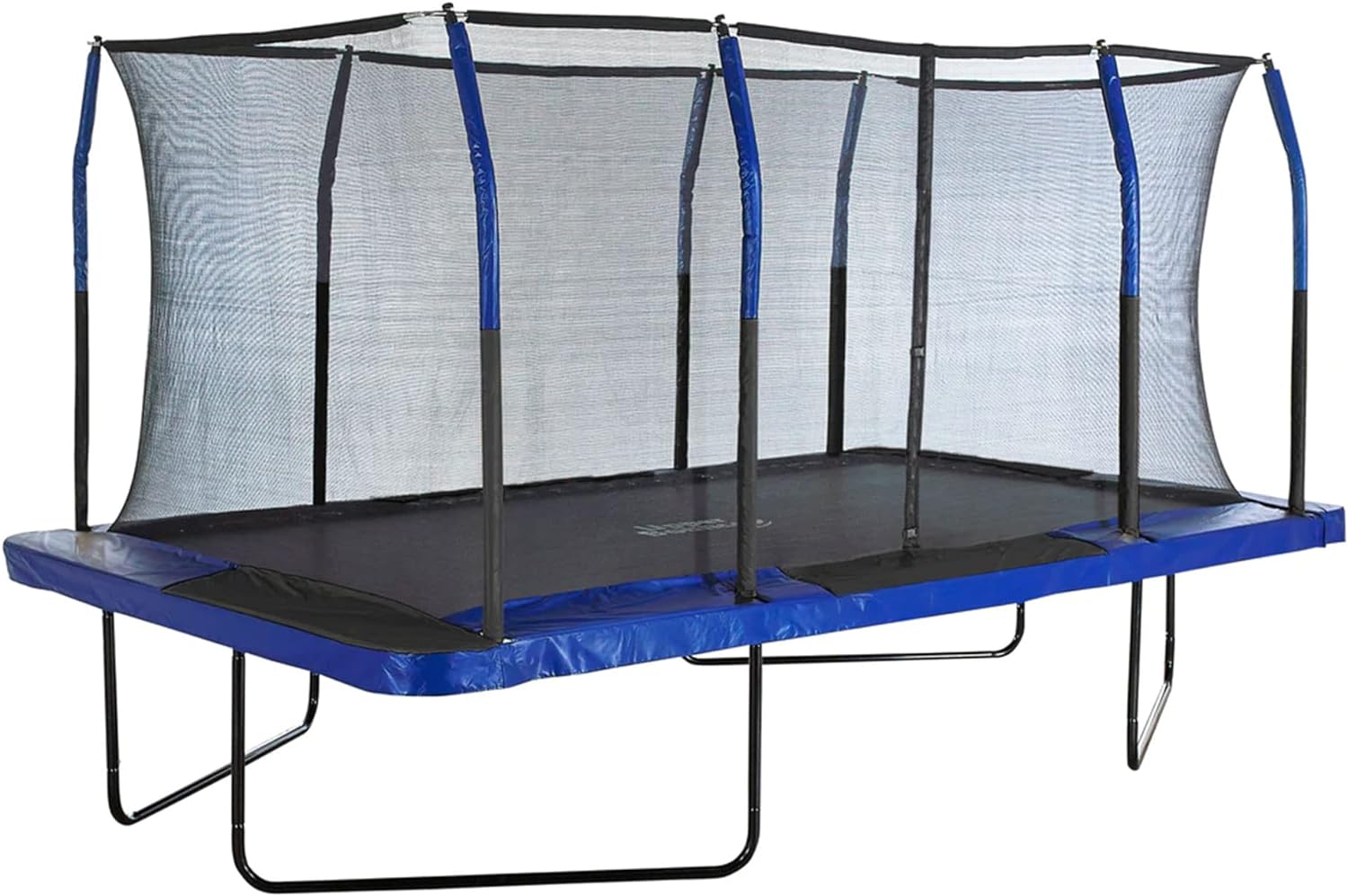 Upper Bounce Rectangle Trampoline Set with Premium Top-Ring Enclosure System – Outdoor Trampoline - Gymnastics Rectangular Trampoline for Kids - Adults - Supports Upto 500 lbs.