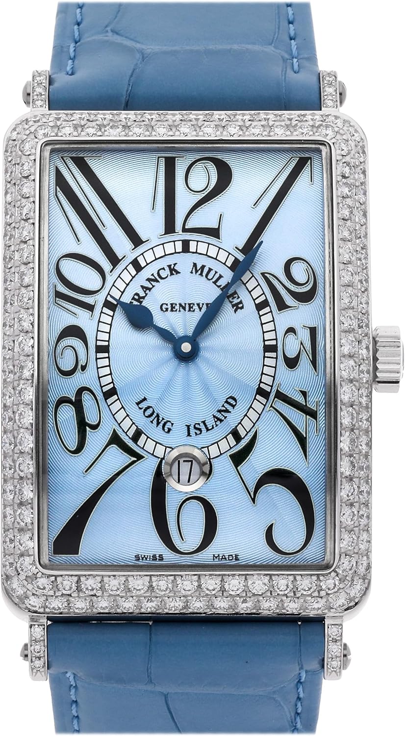 Franck Muller Long Island Automatic Blue Dial Watch 1150SCDTD (Pre-Owned)