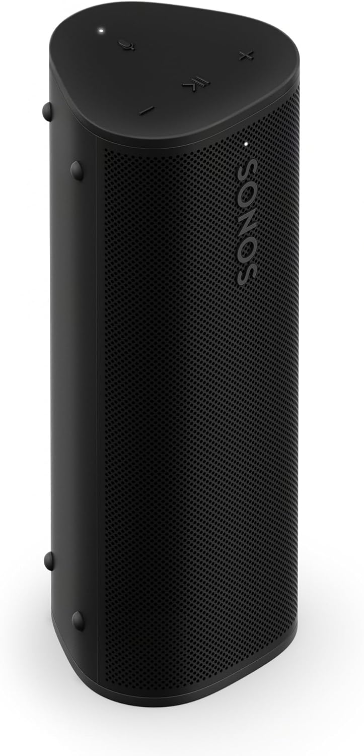 Sonos Roam 2 - Black - Portable Waterproof Bluetooth Speaker