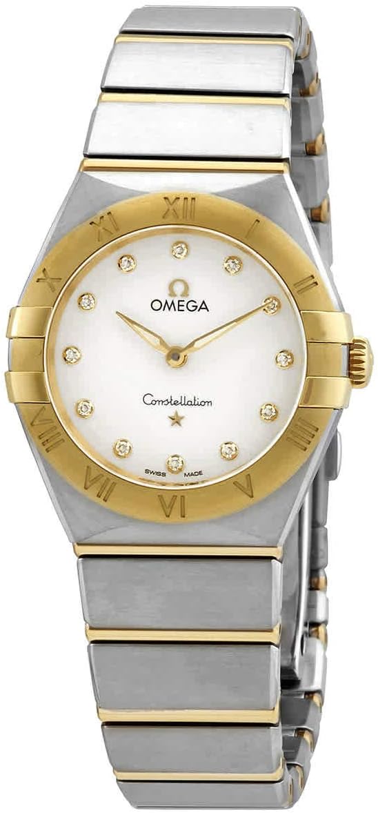Omega Constellation Quartz Diamond Silver Dial Ladies Watch 131.20.28.60.52.002