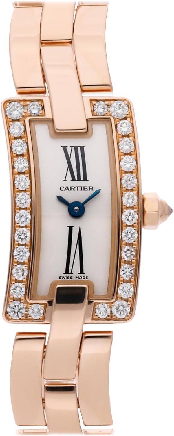 CARTIER Ballerine Quartz Silver Dial Watch WG40023J (Pre-Owned)