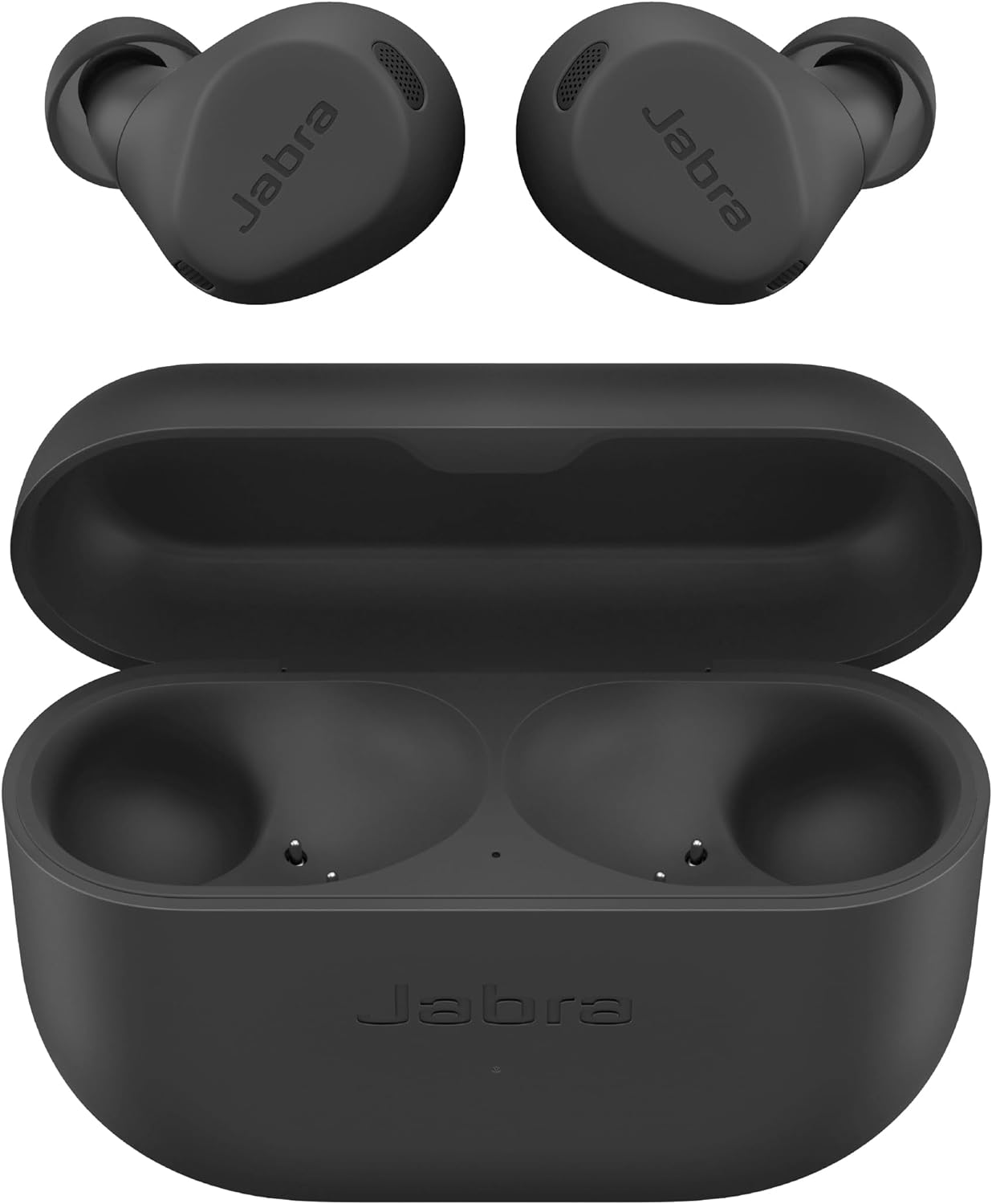 Jabra Elite 8 Active - Best and Most Advanced Sports Wireless Bluetooth Earbuds with Comfortable Secure Fit, Military Grade Durability, Active Noise Cancellation, Dolby Surround Sound – Dark Grey