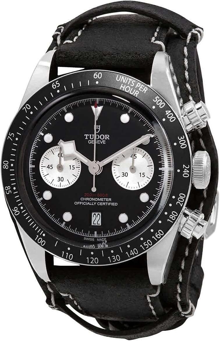 Tudor Black Bay Chrono Chronograph Automatic Chronometer Black Dial Men's Watch M79360N-0005