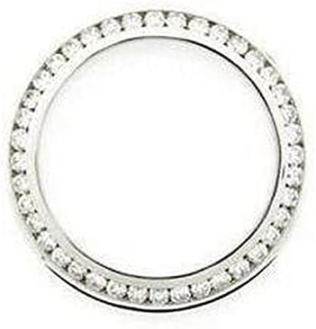 24509 1.75 CT Round Custom Diamond Bezel for Rolex Date or All Watch Models