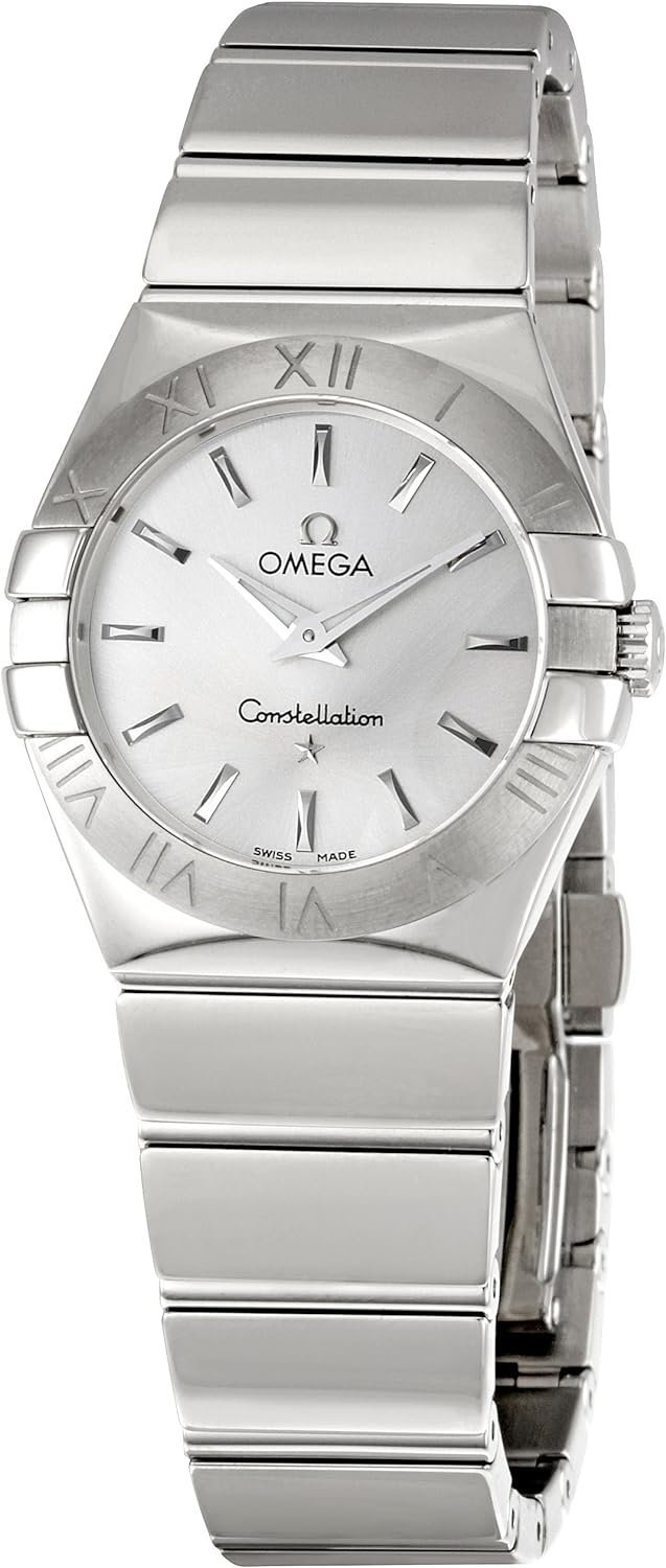 Omega Women's 123.10.27.60.02.002 Constellation Silver Dial Watch