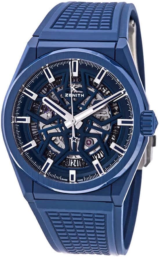 Zenith DEFY Classic Blue Skeleton Dial Automatic Men's Watch 49.9003.670/51.R793