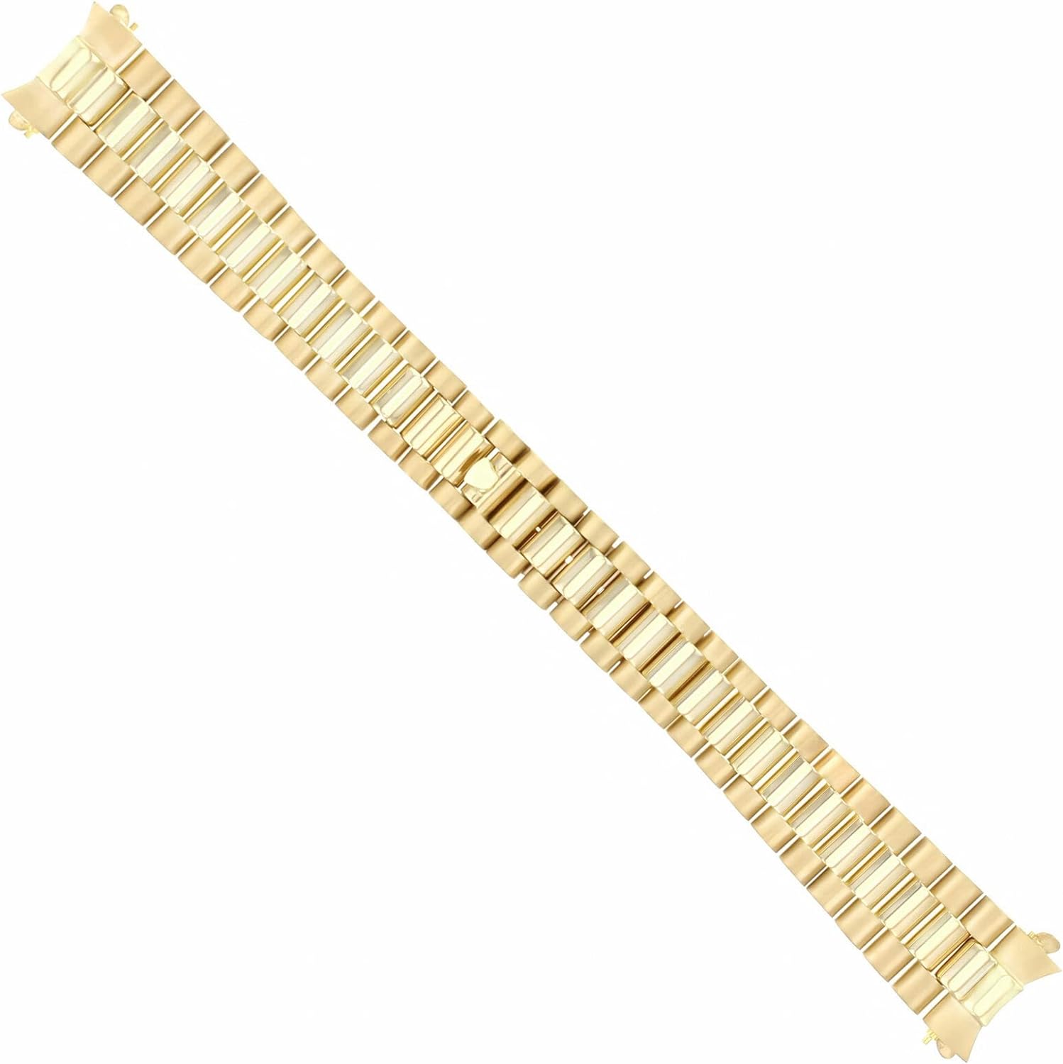 Ewatchparts 18K YELLOW GOLD PRESIDENT WATCH BAND COMPATIBLE WITH ROLEX 68158, 68248, 68278, 78158, 78278