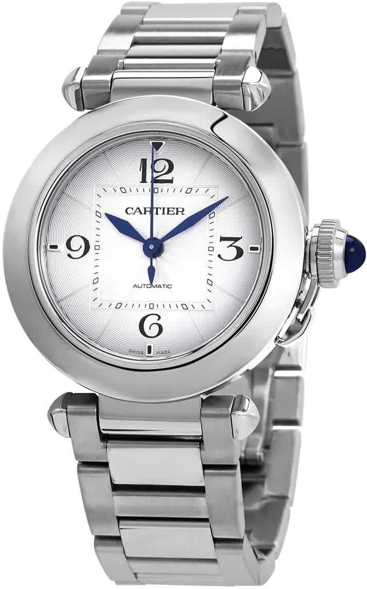 CARTIER Pasha Automatic Silver Dial Ladies Watch WSPA0013