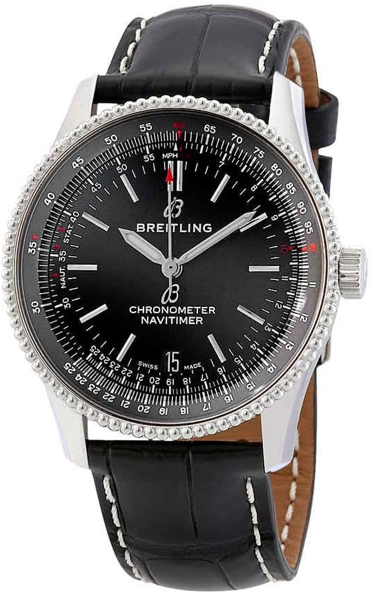 Breitling Navitimer 1 Automatic Chronometer Black Dial Men's 5.3-6.3 Inches Watch A17325241B1P1