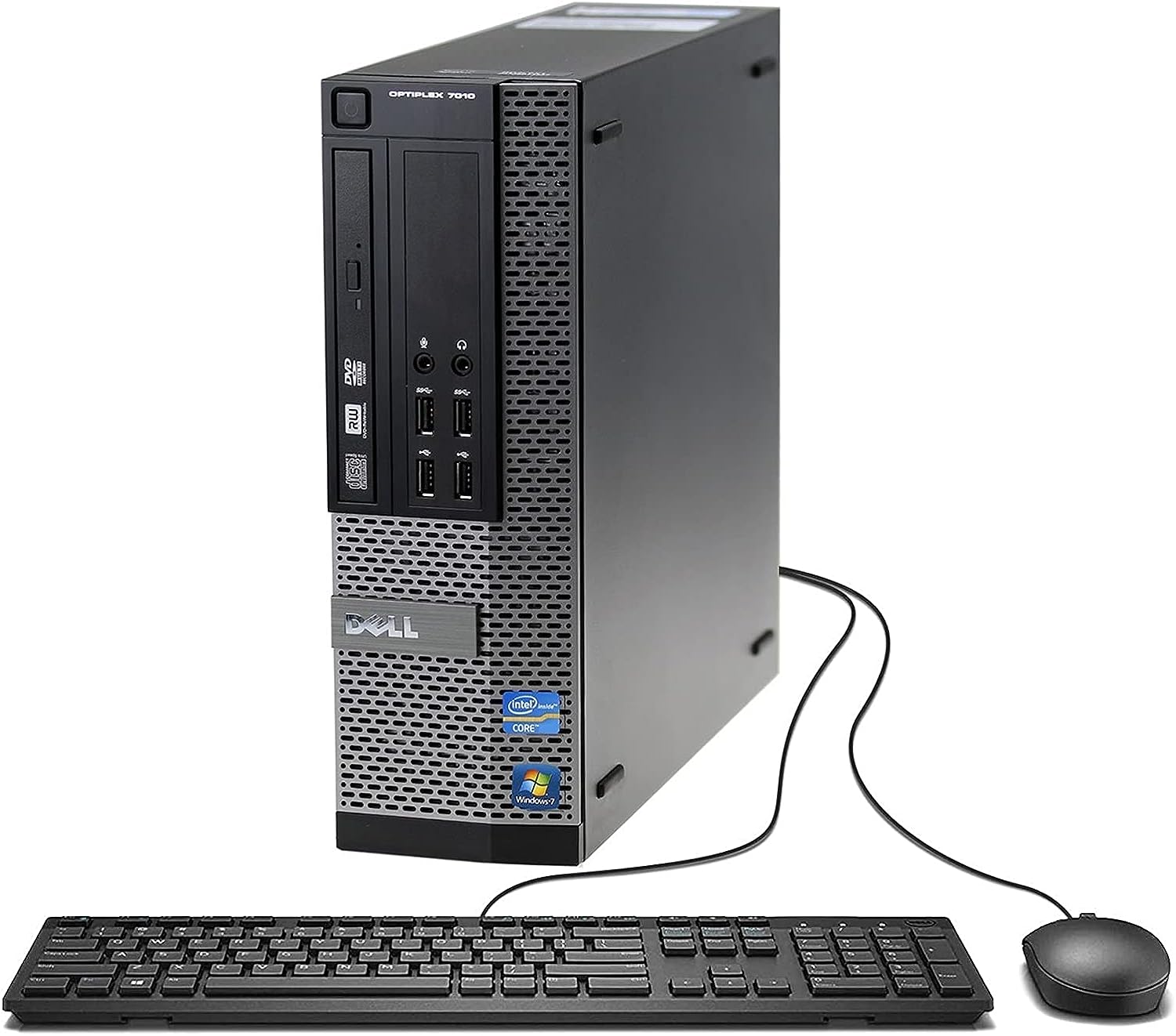Dell Optiplex 7010 Business Desktop Computer (Intel Quad Core i5-3470 3.2GHz, 16GB RAM, 2TB HDD, USB 3.0, DVDRW, Windows 10 Professional (Renewed)