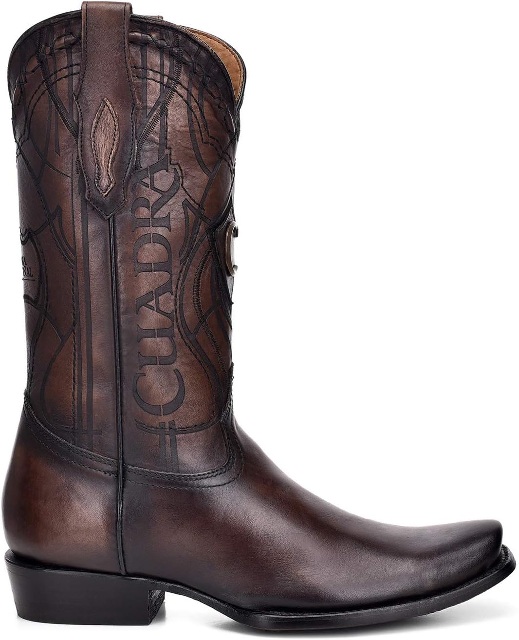 Cuadra Men's Western Boot in Genuine Leather Brown