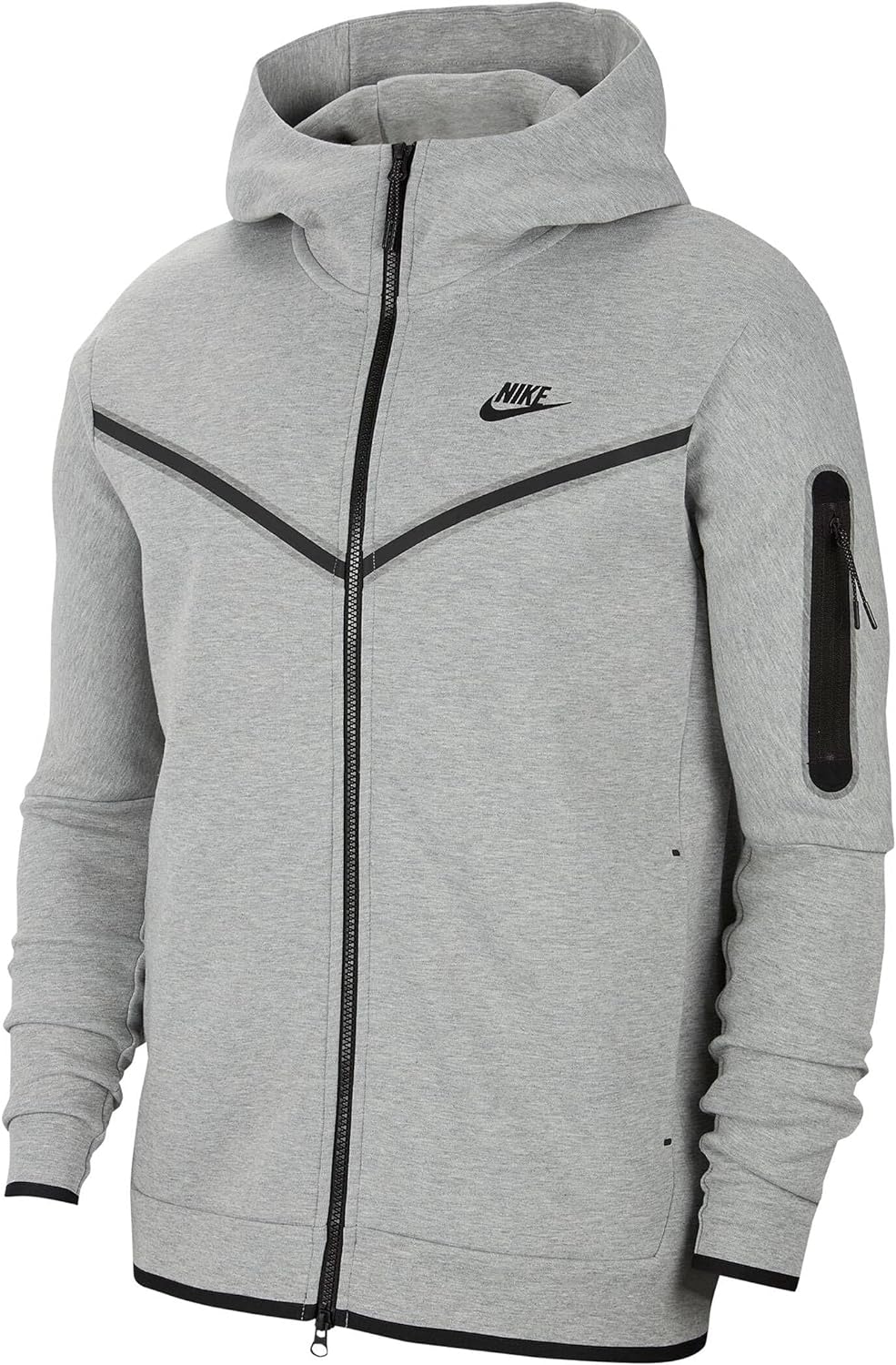 Nike Men's Sportswear Elemental Gold/Sail Tech Fleece Full-Zip Hoodie (CU4489 722)