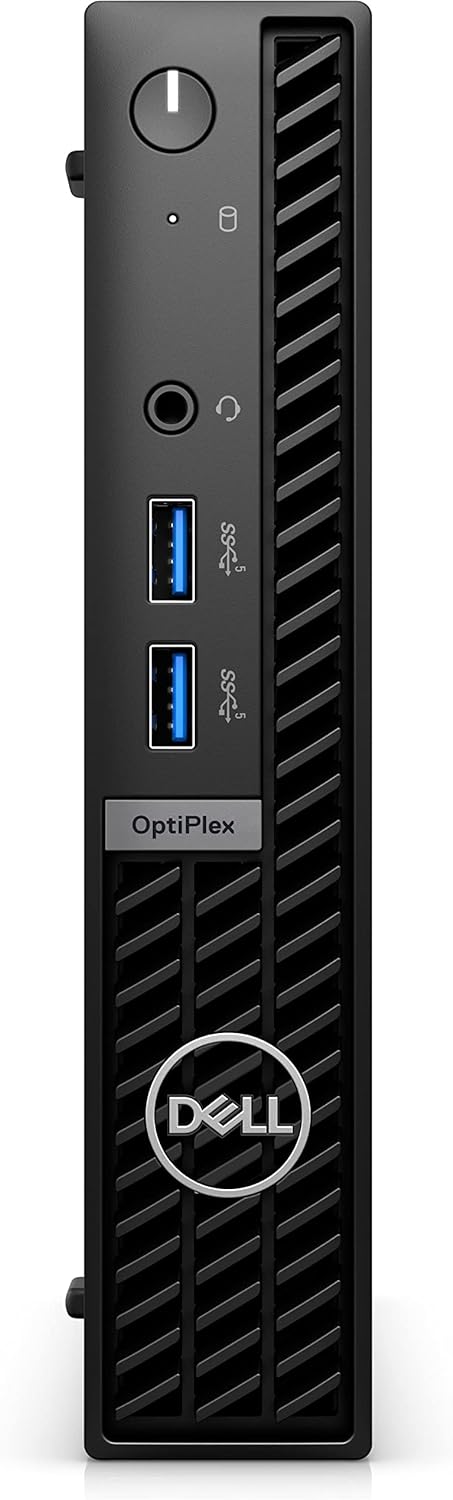 Dell OptiPlex 7010 MFF Micro Form Factor Desktop Computer - 13th Gen Intel Core i5-13500T 14-Core up to 4.6 GHz, 16GB RAM, 512GB NVMe SSD, Intel UHD Graphics 770, Wi-Fi 6E + Bluetooth, Windows 11 Pro