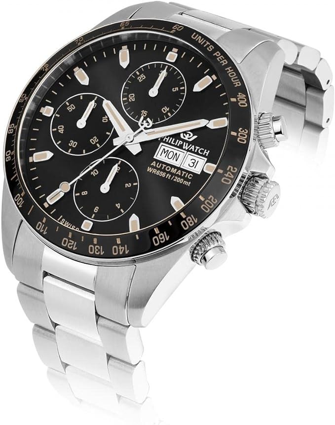 Caribe Men's Watch, Chronograph, Automatic - 42mm