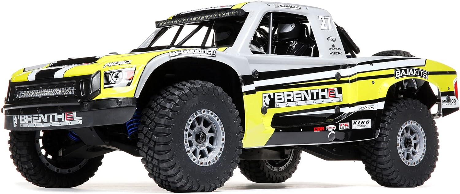 Losi RC Truck 1/6 Super Baja Rey 2.0 4 Wheel Drive Brushless Desert Truck RTR Battery and Charger Not Included Brenthel LOS05021T1