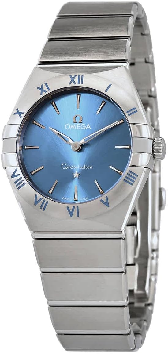 Omega Constellation Quartz Blue Dial Ladies Watch 131.10.28.60.03.001
